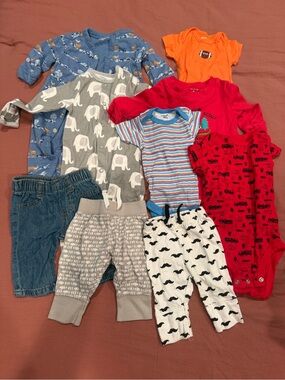 Boy 0-6M Clothing Bundle